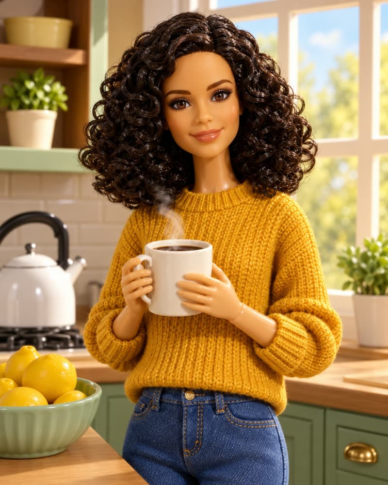 Plastic doll example